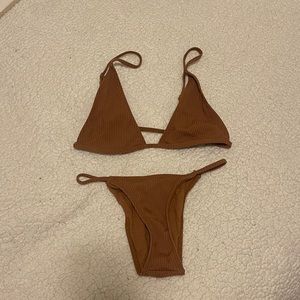 Minimale Animale Ribbed Bikini - Skinny Dip